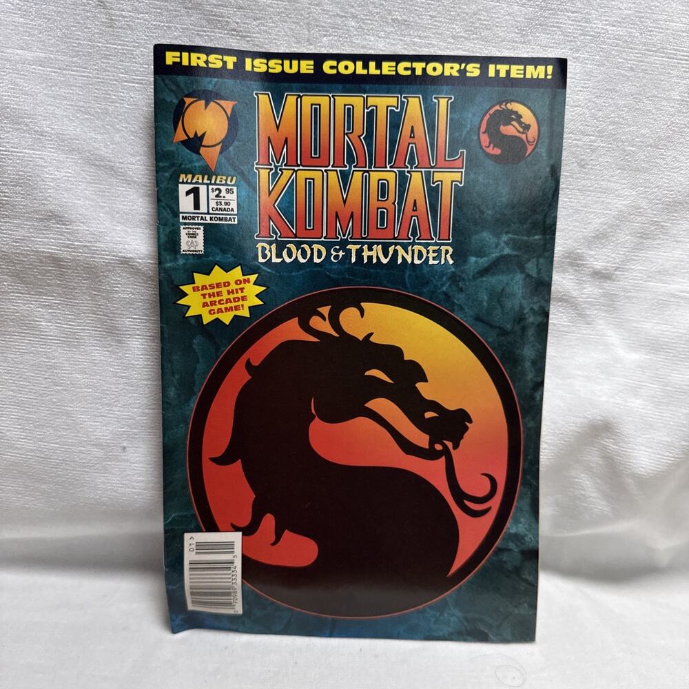 Mortal Kombat Blood and Thunder #1 Malibu Comics